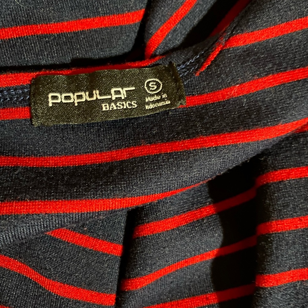 Popular Basics Striped Bodycon Dress - Picture 8 of 9